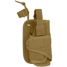 Condor Horizontal Army Pistol Holster Airsoft MOLLE Holder Pouch Coyote Brown