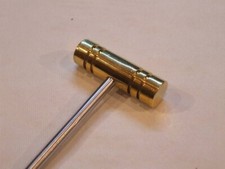 Martello manico acciaio testa ottone 150 g orafo Hammer Brass Steel Handle tools