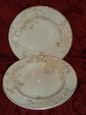 3 BRIDGWOOD AND SON ENGLAND PORCEALIN OPAQUE RIMMED SOUP OR SALAD BOWLS