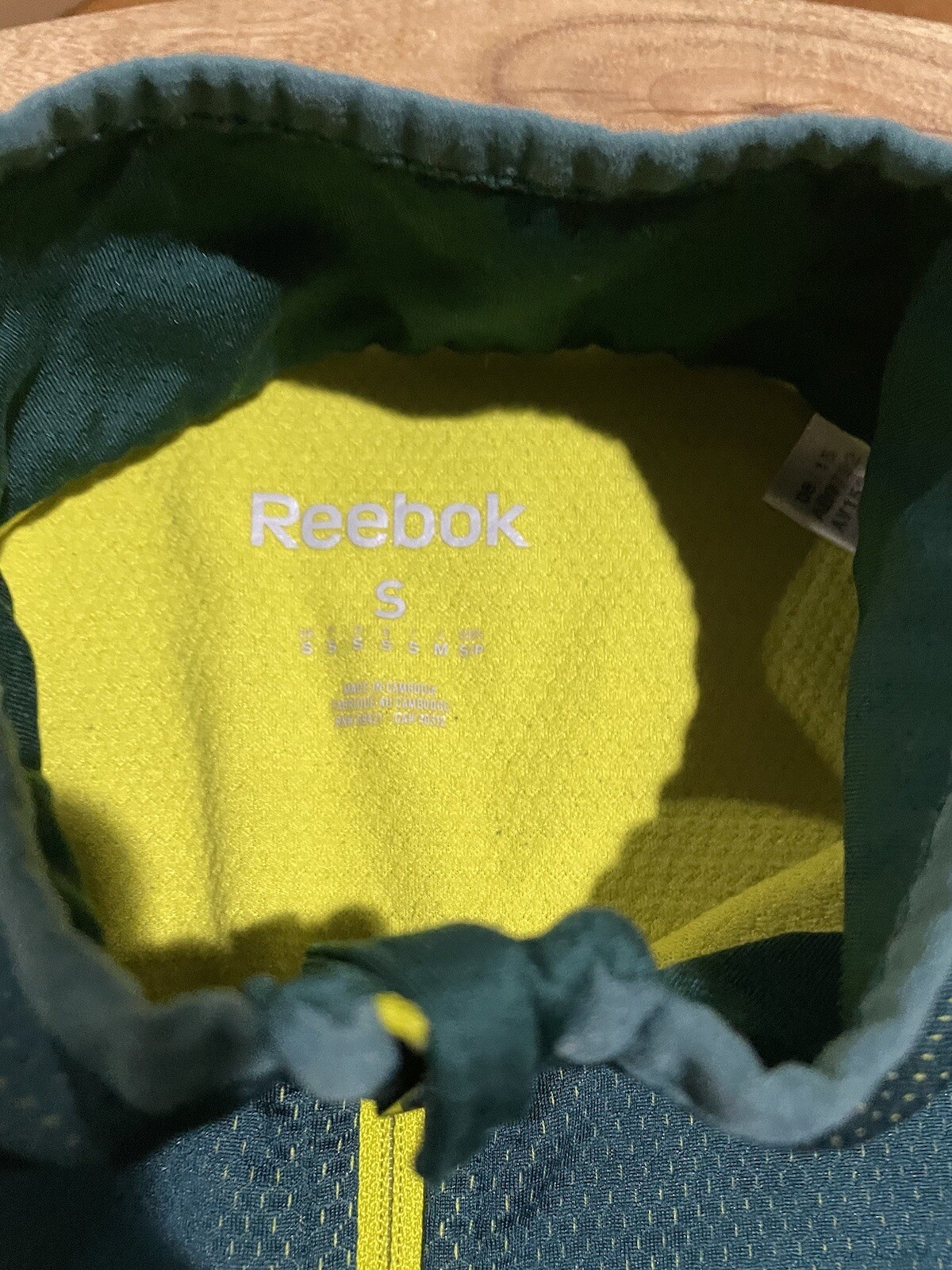 Reebok Pullover Athletic Track Jacket Size Small - image 4