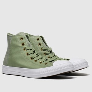 converse khaki trainers