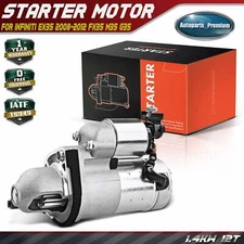 Starter Motor for INFINITI EX35 2008-2012 FX35 G35 M35 3.5L 1.4KW CW 12V 12T