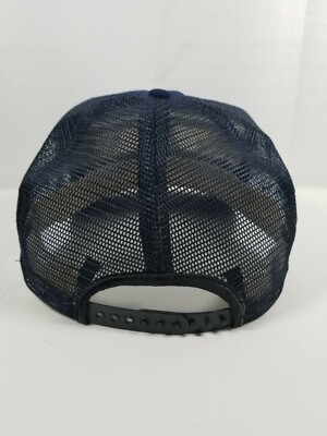 VTG New York Yankees Hat NYY World Champ AJD Mesh Snapback 80s