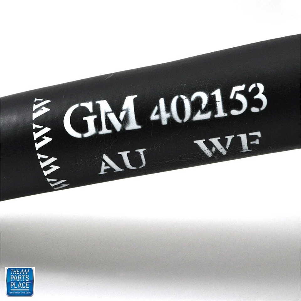 Manguera superior del radiador Oldsmobile Cutlass 442 1968-1972 con marcas GM 402153 Foto 2 de 2