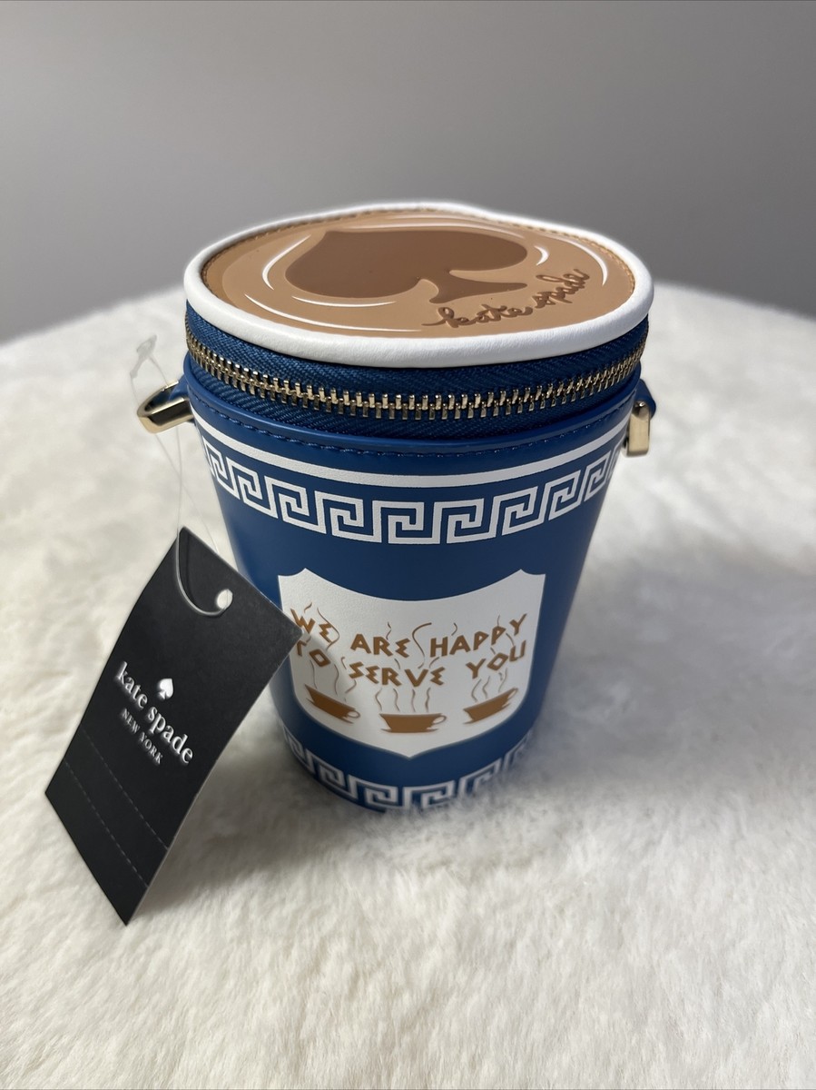 NWT Kate Spade Coffee Break 3D Crossbody Novelty Collector