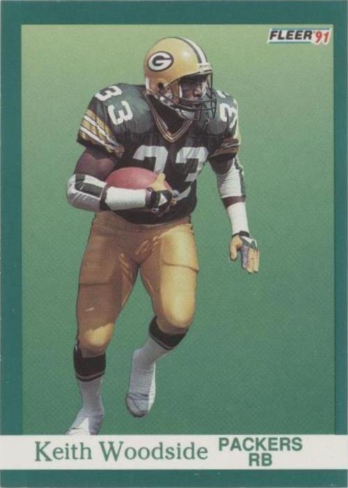 1991 Fleer Keith Woodside #263 - 1 of 2