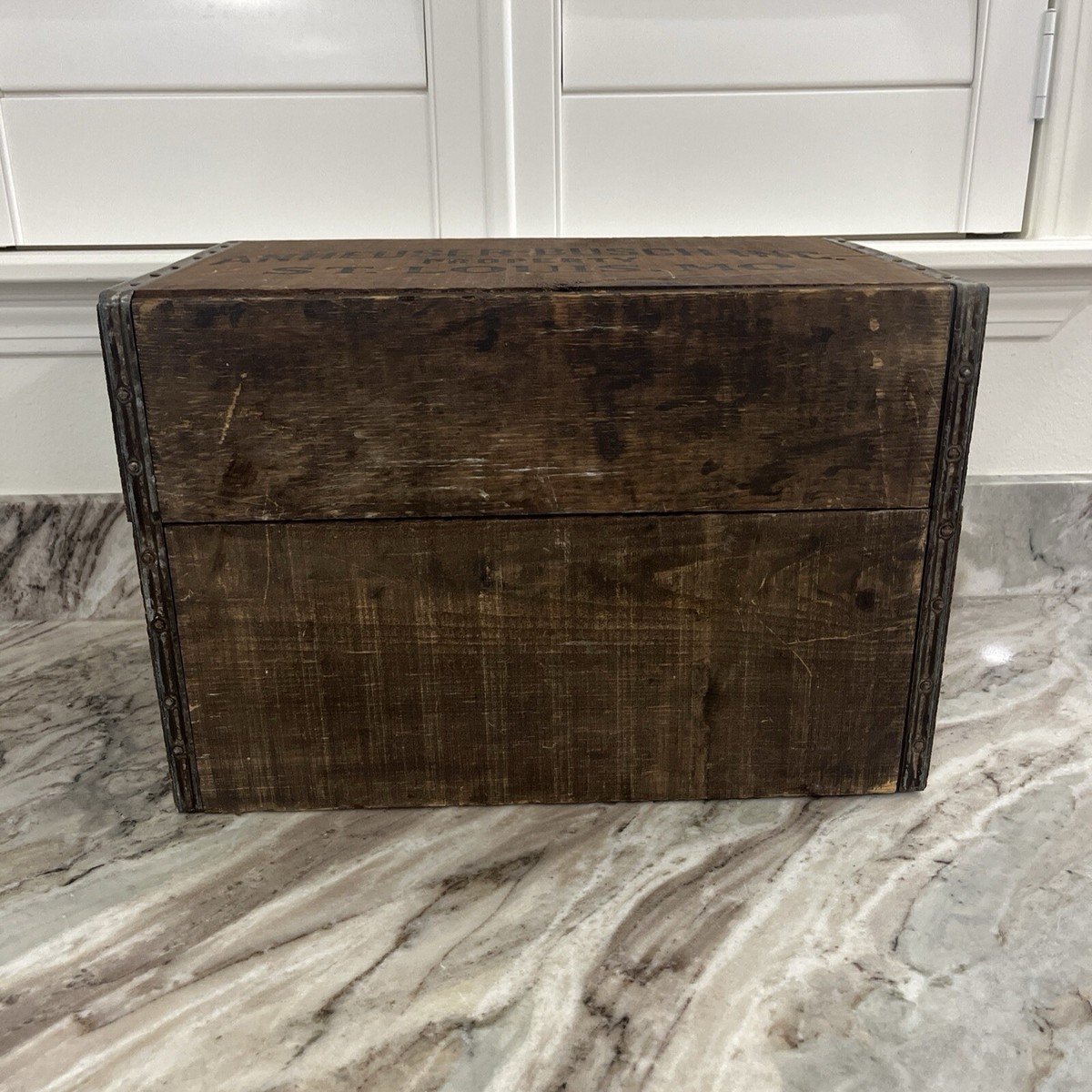 ★Budweiser ヴィンテージ木箱 Anheuser-Busch★ ☆Budweiser ヴィンテージ木箱 Anheuser-Busch☆ Vintage ANHEUSER