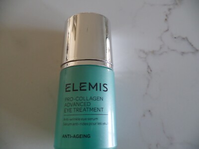 New Latest ELEMIS PRO COLLAGEN Advanced eye treatment, eye serum .5 oz