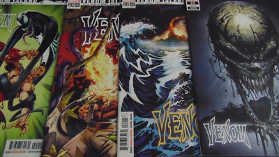 Venom #21 EPIC SKULL CRAIN VARIANT 22 23 24 LOT OF 4 (2020) VENOM ISLAND ARC