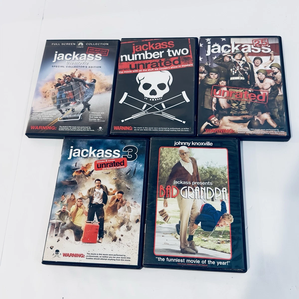 Jackass Box Set DVDs for sale - eBay