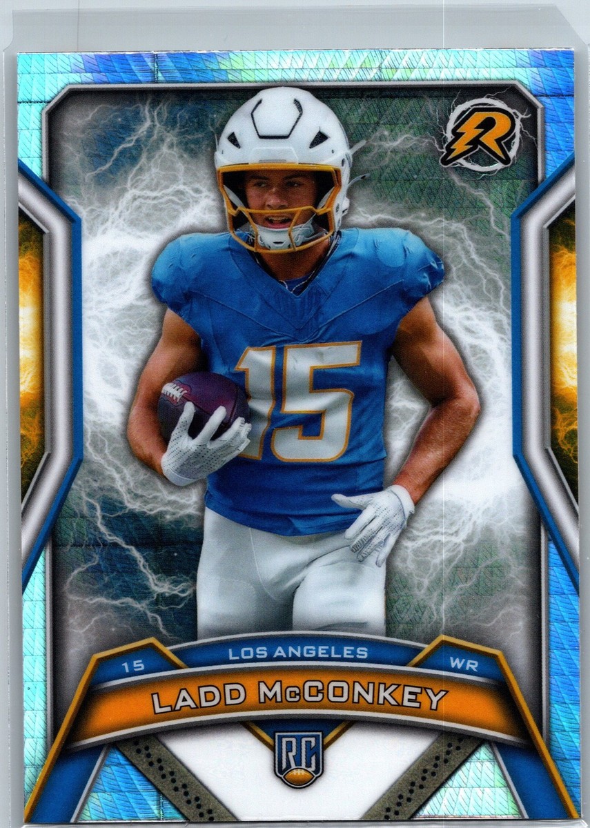 2024 Topps Resurgence #154 Ladd McConkey Prism Rookie (RC