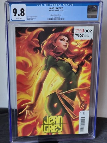 Jean Grey #2 Ejikure 1:25 Variant CGC 9.8 Beautiful Book