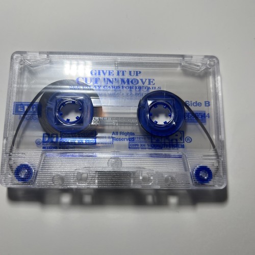 Give It Up Cut ‘N’ Move single cassette Tape In Excellent Condition. Original pr - Picture 5 of 6