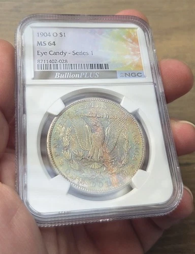 1904 Morgan $1 Silver Dollar New Orleans MS 64 NGC Uncirculated KM#110