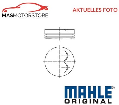 MOTOR KOLBEN MIT RINGEN MAHLE ORIGINAL 011 95 01 P FÜR OPEL OMEGA A,FRONTERA A