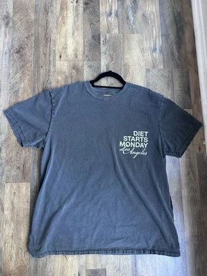 Diet Starts Monday T Shirt Los Angeles Large Black - Image 1 of 3