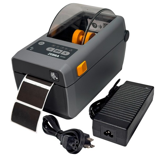 TESTATA Zebra ZD411 stampante termica diretta etichette codici a barre USB host LAN Bluetooth - Foto 1 di 12