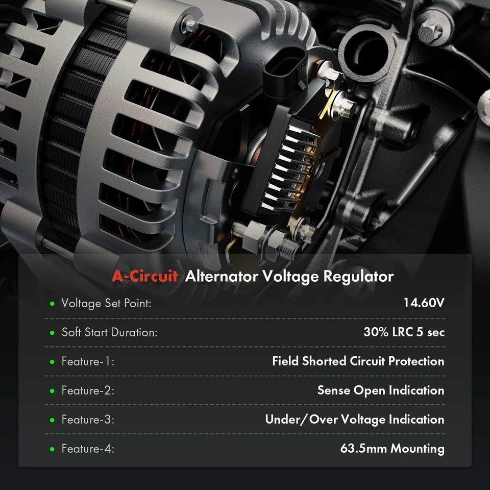 Regulador alternador para Toyota RAV4 Camry Corolla Highlander Lexus 1260002260 Foto 2 de 4