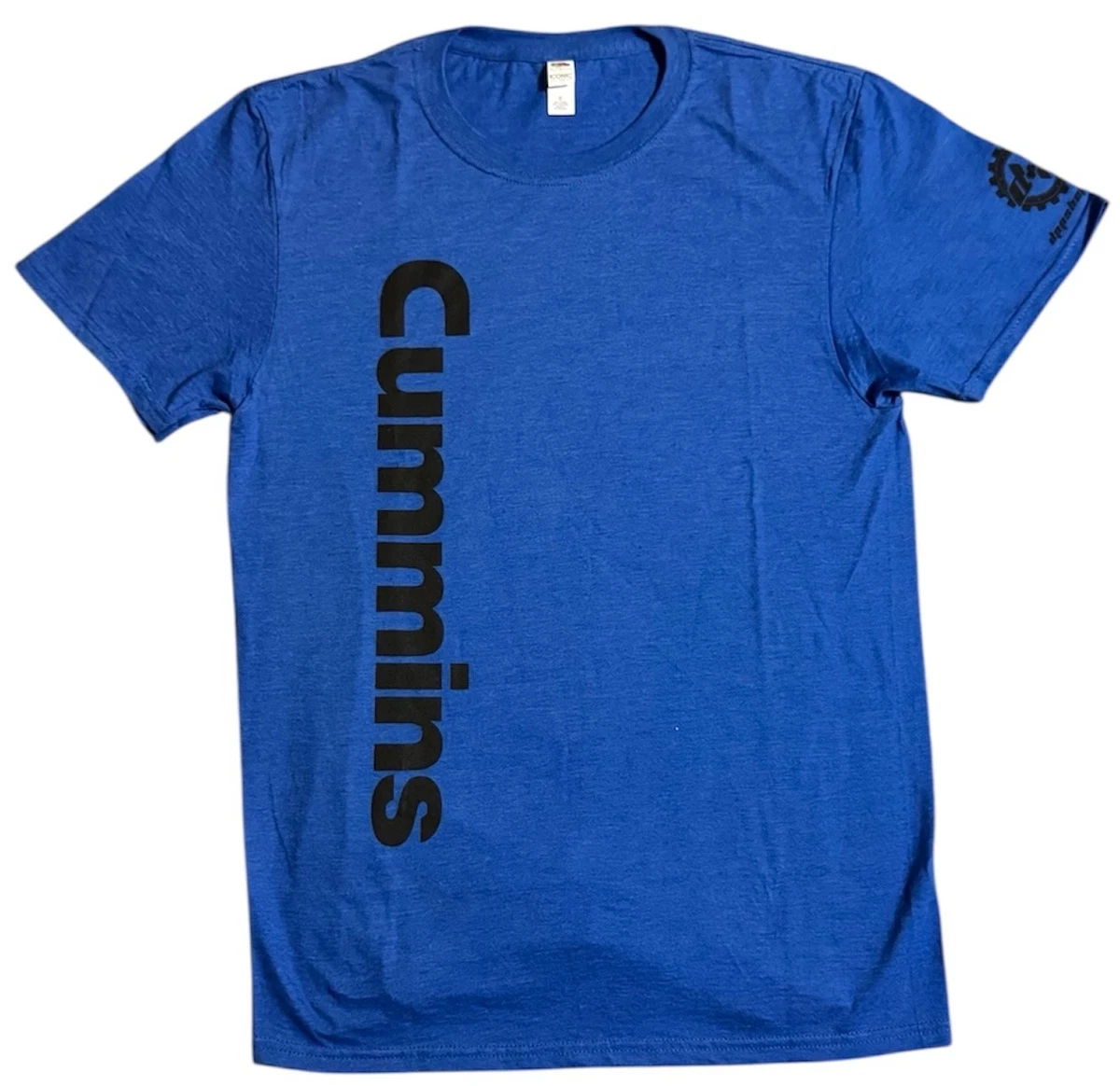 T-shirt Diesel Homme – Bleu, Imprimé Graphique, Coton, Taille M (très Bon état)