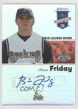 2008 TRISTAR PROjections Reflectives Auto Brian Friday #147 Auto 0v1