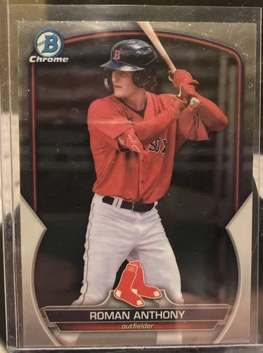2023 Bowman Draft Chrome Roman Anthony #BDC-112 Boston Red Sox