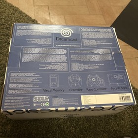 Boxed Sega Dreamcast White Console Bundle With Controller Tested Working