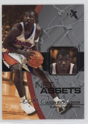 2003-04 Fleer E-X Net Assets Jason Richardson #2NA 15iu