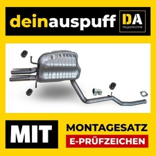 Endschalldämpfer für Mercedes C-Klasse C207 S204 W204 J185