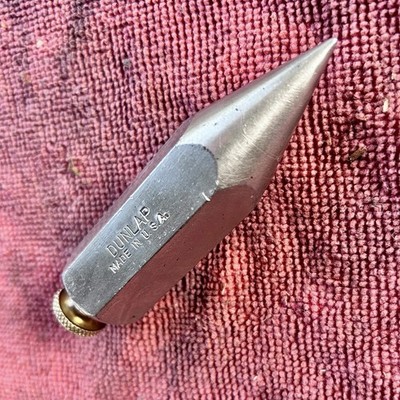Vintage DUNLAP, USA, 7 oz. Hexagonal Plumb Bob   FREE SHIPPING