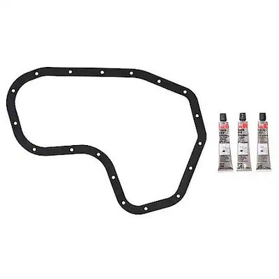 Fel-Pro OS 30770 Engine Oil Pan Gasket Set - High-temperature Rubber-coated fibe