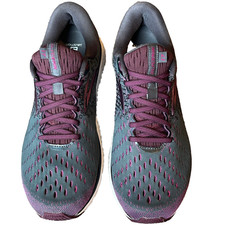 Brooks Glycerin 17 Gray Purple Running Shoes Womens 11 UK 9 EU 43