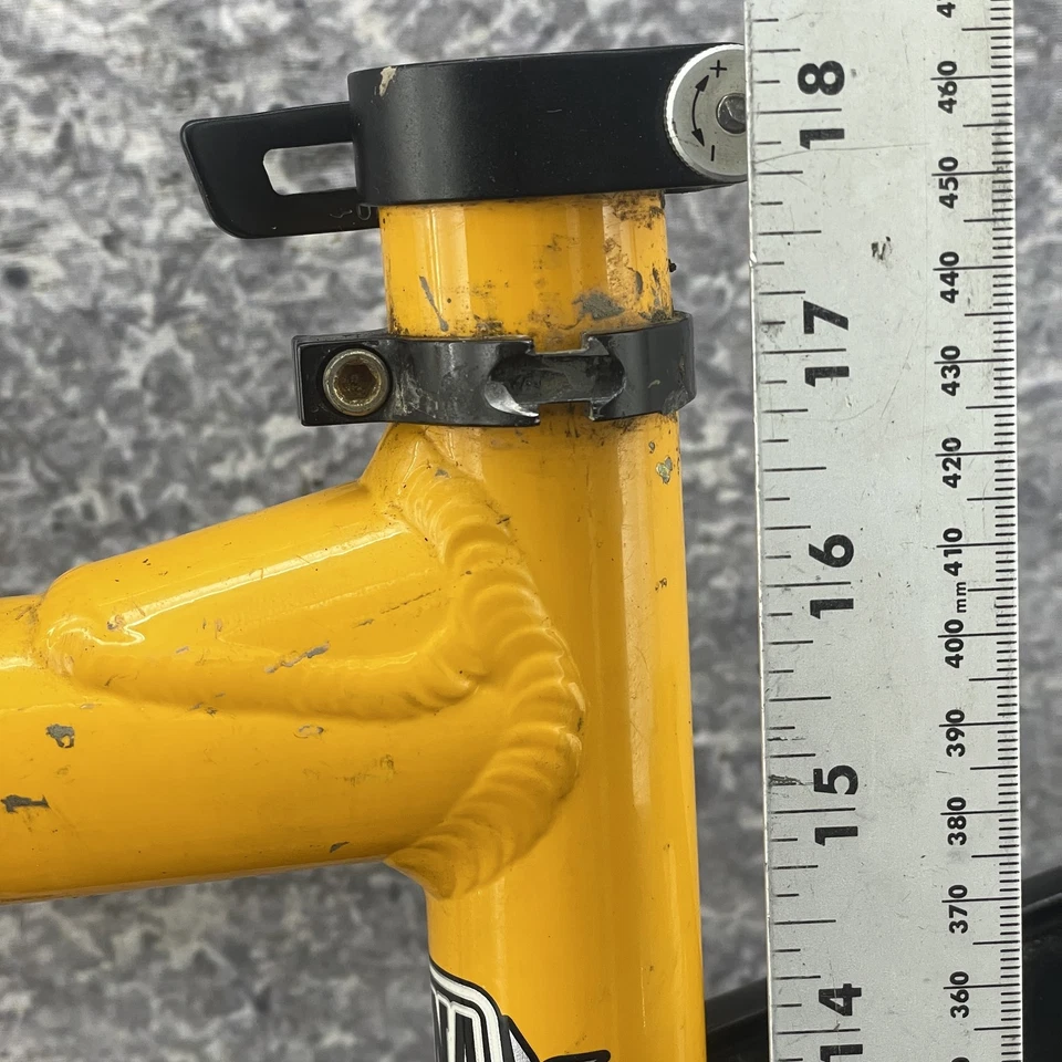 Cuadro de colección Kona Stinky Dee-Lux 18 pulgadas aluminio Freeride DH 90s MTB montaña Foto 4 de 4