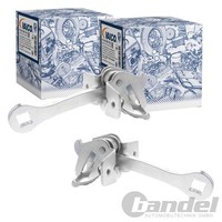 2X Vaico TÜRfeststeller TÜRstopper Hinten Links+Rechts Passend FüR Opel Vectra