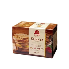 Kukkia Quatre Cookies Flavors of Chocolate, Strawberry, Dark Chocolate, Matcha
