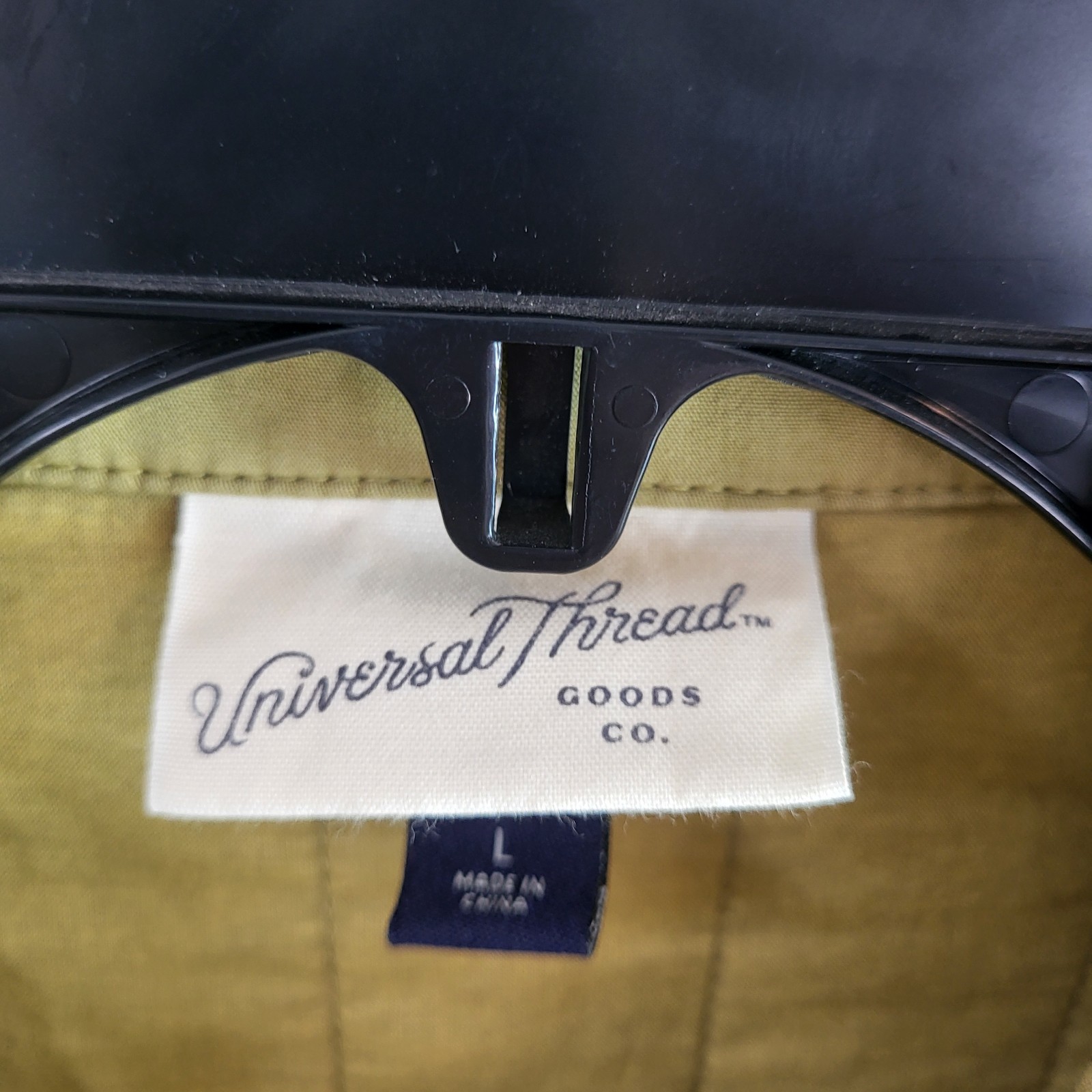 Women's Universal Thread Tan Jacket size Large sn… - image 2