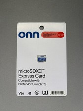NEW Onn 512gb MicroSD Express Card for Nintendo Switch 2
