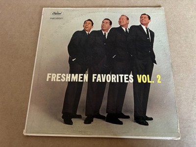 The Four 4 Freshmen Freshmen Favorites Vol 2 Capitol Records LP VINYL jazz vocal