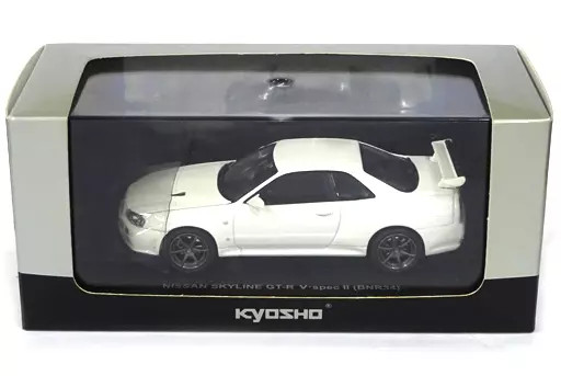 Minicar 1/43 Nissan Skyline Gt-R Bnr34 V Spec Ii White Pearl