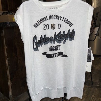 Nhl Golden Knights, Vegas Hockey Tank Top Short Sleeve New With Tags White Large