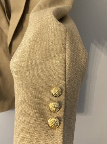 Vintage Roger’s Aristocrat Rutgers University Women’s Linen Blazer Made In USA - Picture 6 of 10