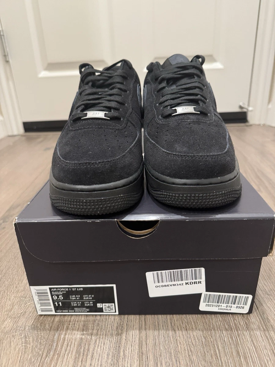 Nike Air Force 1 Low '07 Black for Sale | Authenticity Guaranteed