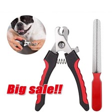 Pet Dog Cat Stainless Steel Professional Nail Toe Trimmer Clipper Grooming Tool