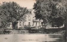 [-30%] FRANCE - Château de lEpau - Etang - Carte Postale Ancienne