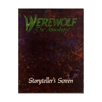 Storyteller's Screen w/Character Sheet Pad (1st Ed) Bag VG+