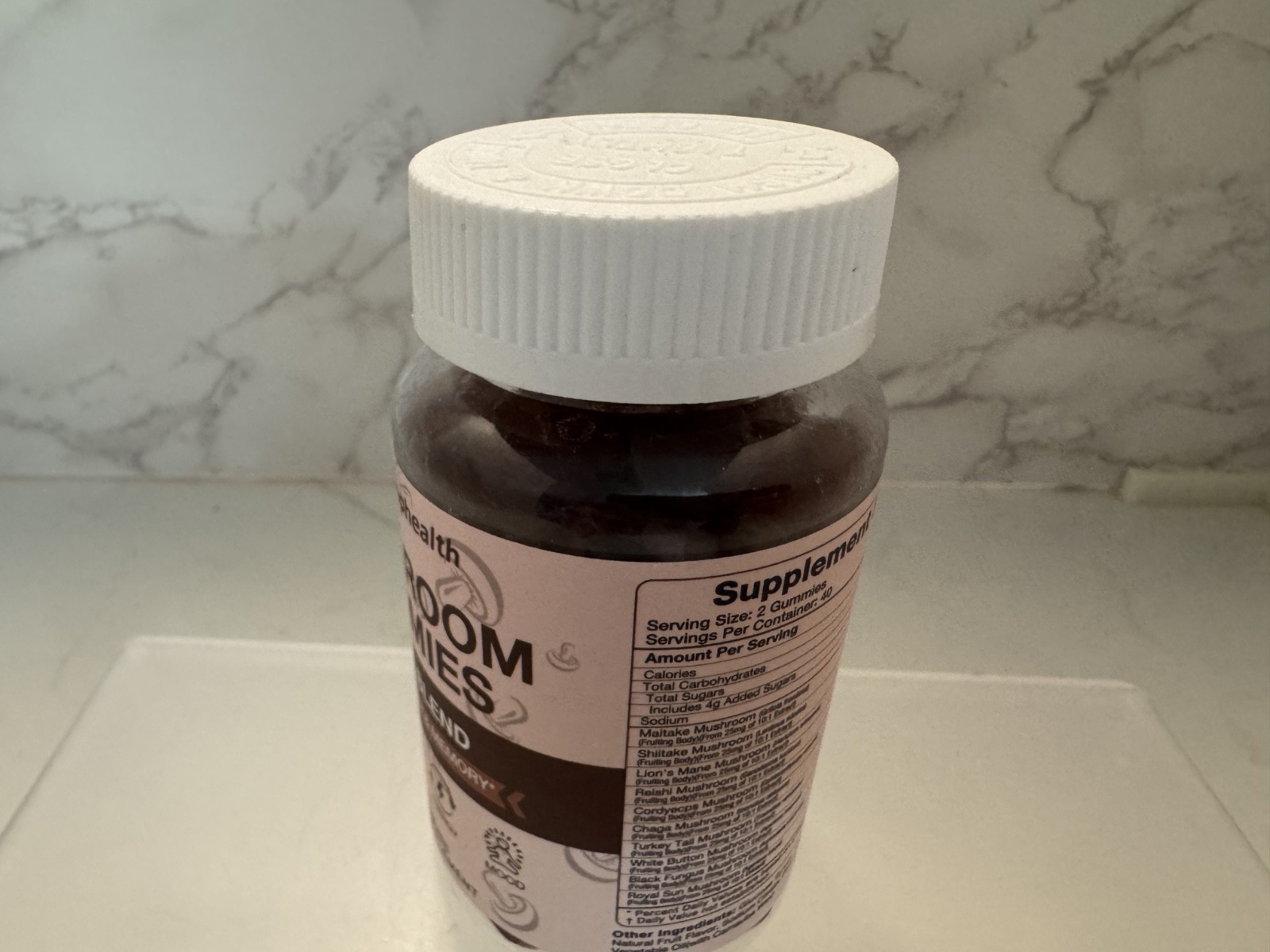 Mushroom Gummies for Adults  10-in-1  Mushroom Supplement, 80ct, New, Exp 07/27