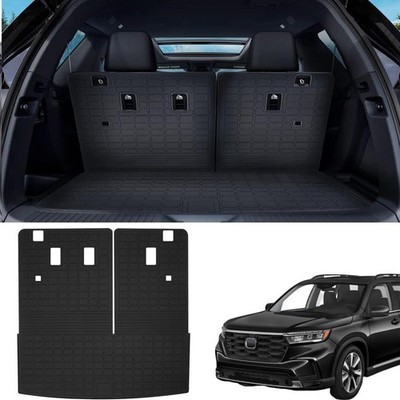 Custom Fit Cargo Liner for Honda Pilot 2016-2025 TPE Anti-Slip Trunk Mat Set