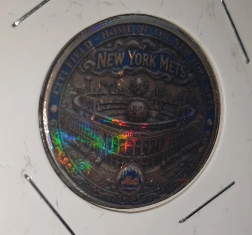 New ListingNew York Mets Home Citifield Colorized Kennedy Half Dollar