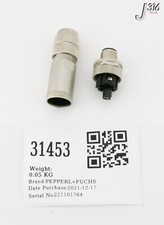 31453 PEPPERL FUCHS FIELD-ATTACHABLE MALE CONNECTOR,208872 NEW V15SB-G-ABG-PG9