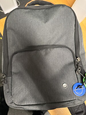 PKG - Robson 12L Recycled Crossbody Bag for 14" Laptop - Dark Grey/Tan | eBay PKG - Robson 12L Recycled Crossbody Bag for 14" Laptop - Dark Grey/Tan | eBay