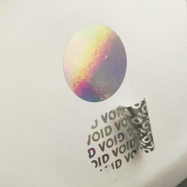 500pcs Hologram Sticker 1